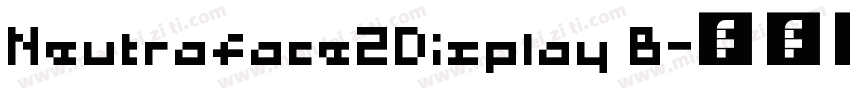 Neutraface2Display B字体转换